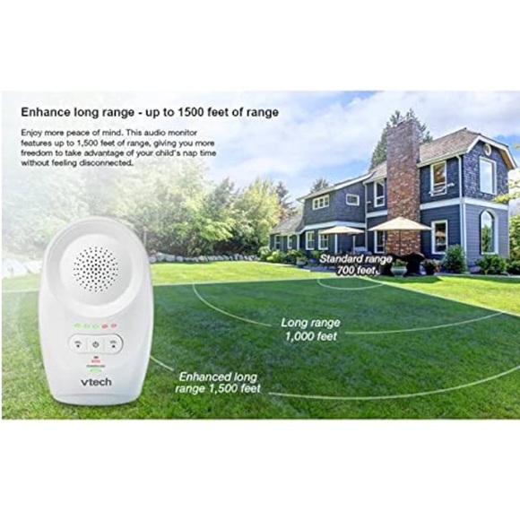 VTech Audio Baby Monitor - Picture 3 of 4